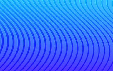 Fototapeta na wymiar Minimal abstract background with blue background, wavy line pattern, optical art, modern wavy, geometric line stripes vector illustration. EPS 10.