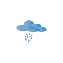 Weather icon logo, vector design