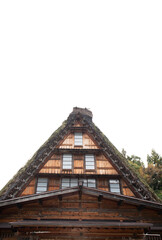 世界遺産に登録されている日本の白川郷。
