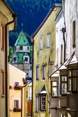 old town of Hall in Tirol - austria