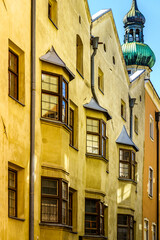 old town of Hall in Tirol - austria