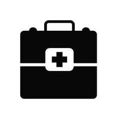 Medicine box icon vector design