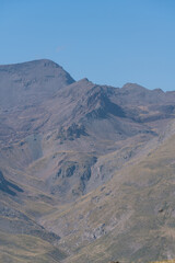 Naklejka premium Mountainous landscape of Sierra Nevada in southern Spain
