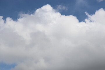 Blue sky with clouds