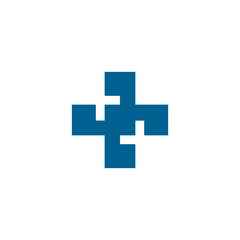Doctor plus illustration doctor logo health care and medical pharmacy symbols.