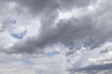 Blue sky with clouds