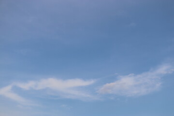Blue sky with clouds