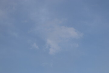 Blue sky with clouds