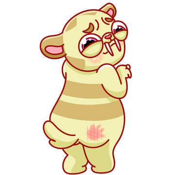 recommend clip art: cute saber-toothed tiger