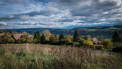 Fototapeta premium ein Herbsttag neigt sich dem Ende zu