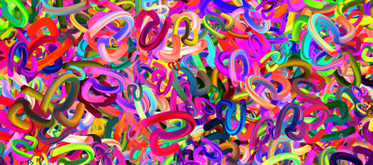 colorful abstract illustration background with geometric elements