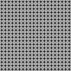Abstract Cross Pattern Dots Logo generative computational art illustration