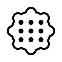 Biscuit, baking, cookie, food icon