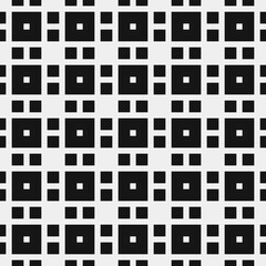 Abstract Cross Pattern Dots Logo generative computational art illustration