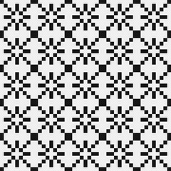 Abstract Cross Pattern Dots Logo generative computational art illustration