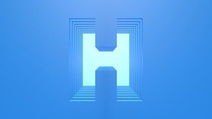 3D Object Layered Characters: Capital 