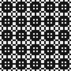 Abstract Cross Pattern Dots Logo generative computational art illustration