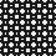 Abstract Cross Pattern Dots Logo generative computational art illustration