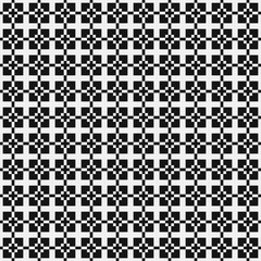 Fototapeta premium Abstract Cross Pattern Dots Logo generative computational art illustration