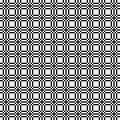 Abstract Cross Pattern Dots Logo generative computational art illustration