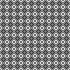 Abstract Cross Pattern Dots Logo generative computational art illustration