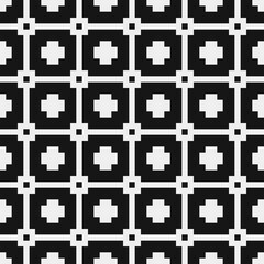 Abstract Cross Pattern Dots Logo generative computational art illustration