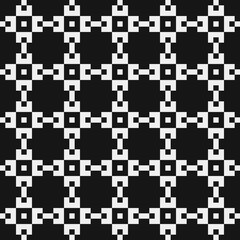 Abstract Cross Pattern Dots Logo generative computational art illustration