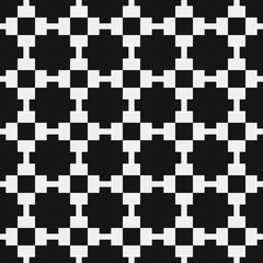 Abstract Cross Pattern Dots Logo generative computational art illustration