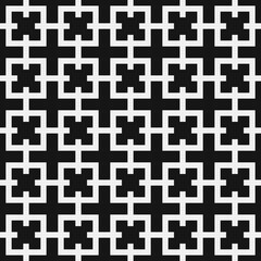 Abstract Cross Pattern Dots Logo generative computational art illustration