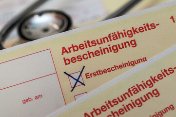 Krankenschein Krankmeldung Arbeitgeber