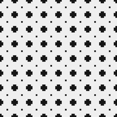 Abstract Cross Pattern Dots Logo generative computational art illustration