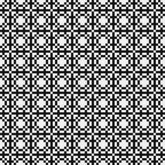 Abstract Cross Pattern Dots Logo generative computational art illustration