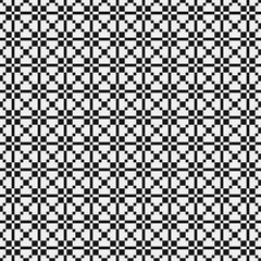 Fototapeta premium Abstract Cross Pattern Dots Logo generative computational art illustration