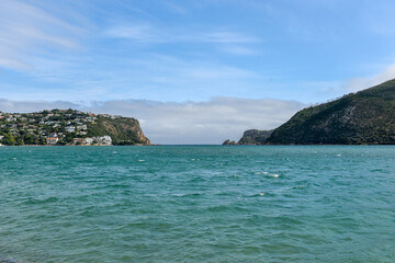 Knysna Heads, a popular tourist attraction on the Garden Route, Western Cape, South Africa