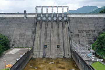 高知県本山町・土佐町　早明浦ダムの風景