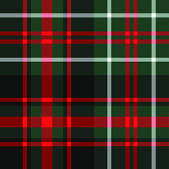 Seamless vector tartan pattern for fabric, textile, wrapping etc. Plaid background