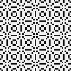 Abstract Cross Pattern Dots Logo generative computational art illustration