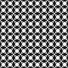 Abstract Cross Pattern Dots Logo generative computational art illustration