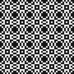 Abstract Cross Pattern Dots Logo generative computational art illustration