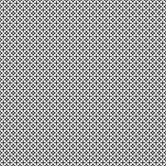 Abstract Cross Pattern Dots Logo generative computational art illustration