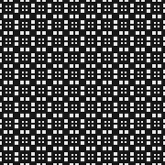 Fototapeta premium Abstract Cross Pattern Dots Logo generative computational art illustration