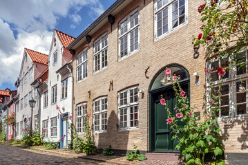 Der Oluf-Samson-Gang in der historischen Altstadt von Flensburg