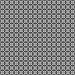 Abstract Cross Pattern Dots Logo generative computational art illustration