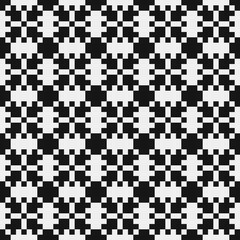 Fototapeta premium Abstract Cross Pattern Dots Logo generative computational art illustration