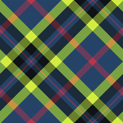 Seamless vector tartan pattern for fabric, textile, wrapping etc. Plaid background