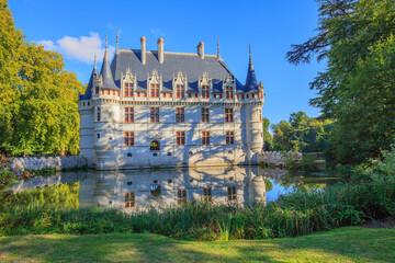 Obraz premium Palace of Azay-le-rideau, France 