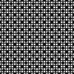 Fototapeta premium Abstract Cross Pattern Dots Logo generative computational art illustration