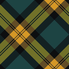 Seamless vector tartan pattern for fabric, textile, wrapping etc. Plaid background