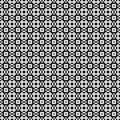 Abstract Cross Pattern Dots Logo generative computational art illustration