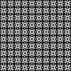 Abstract Cross Pattern Dots Logo generative computational art illustration